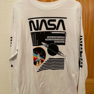 NASA long sleeve tee shirt.
